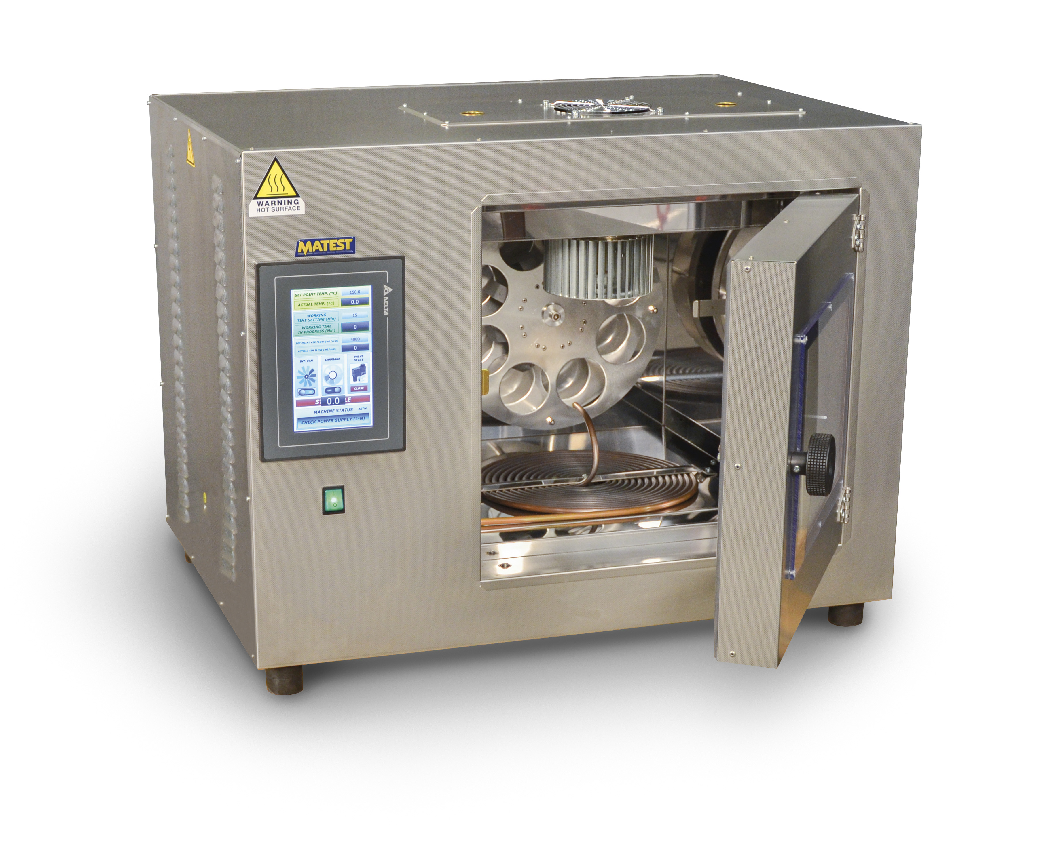 ROTATING SHELF THIN FILM OVEN