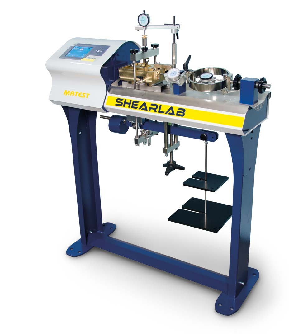 Direct and Residual Shear Test Apparatus